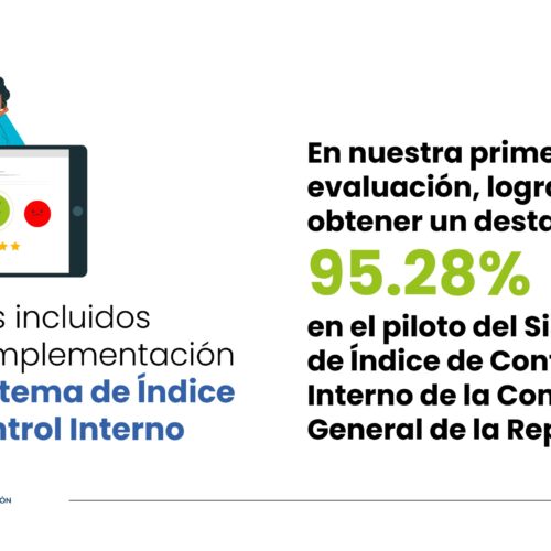 OGTIC se destaca por calificación de 95.28% en el Índice de Control Interno realizado por la Contraloría General de la República