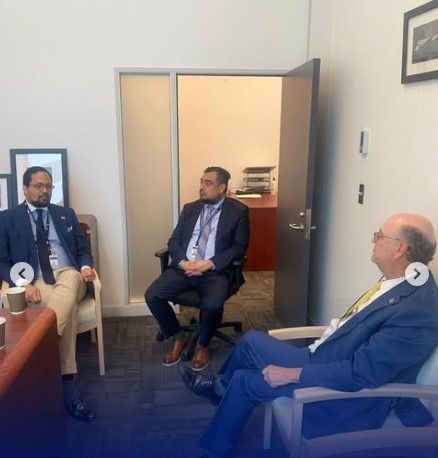 El embajador Pujals realizó visitas de cortesía a las delegaciones latinoamericanas integrantes del Grupo Regional de Representantes de América Latina (GRULA), con el objetivo de fortalecer la colaboración regional en apoyo a las candidaturas de América Latina al Consejo de la Organización de Aviación Civil Internacional (OACI) para el trienio 2025-2028.