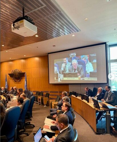 El embajador Pujals  participo en la conclusión del 235º período de sesiones del Consejo de la OACI, se cierra el mandato 2023-2025, un ciclo marcado por la colaboración y el compromiso de los Estados miembros con la seguridad y eficiencia de la aviación civil internacional.